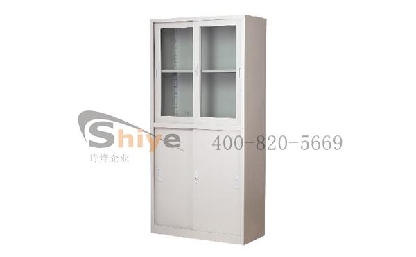 上玻璃下开门文件柜 DO-042 上玻璃下开门文件柜 DO-042